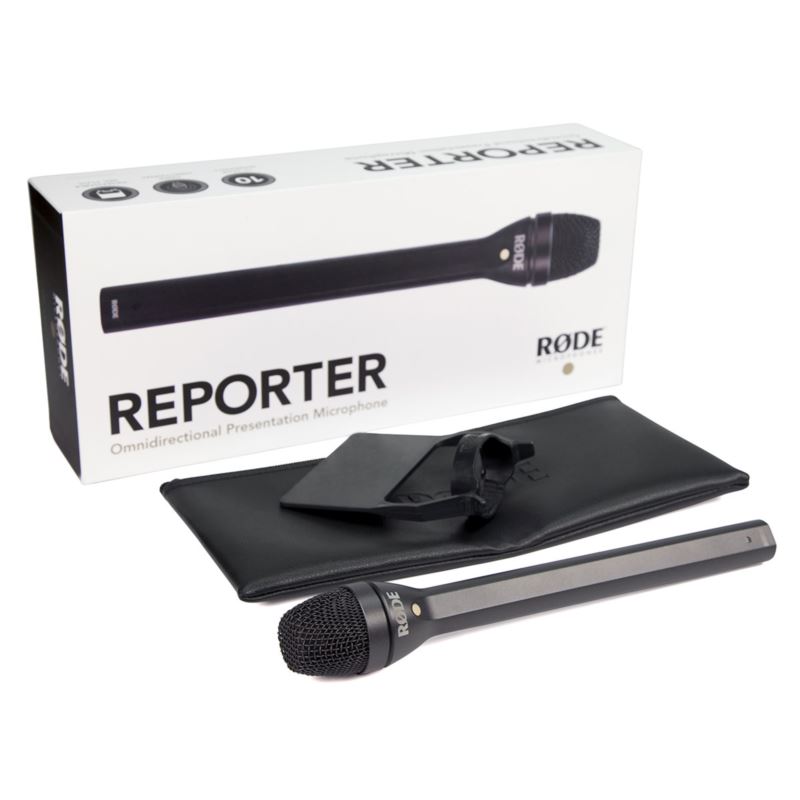 RODE REPORTER - Mikrofon Reporterski z nakładką